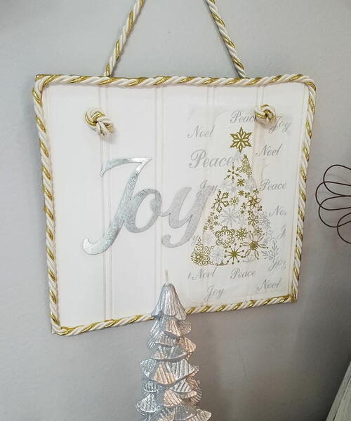 Joy Beadboard Sign