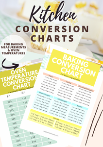 Kitchen Conversion Chart That Makes Cooking Easier | FaveCrafts.com