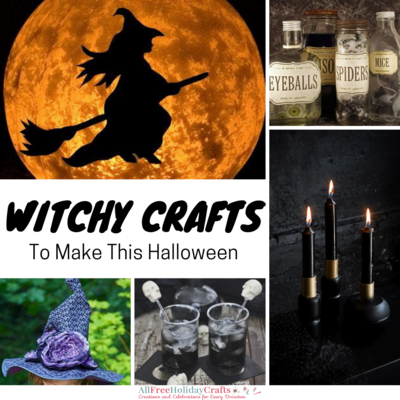 40+ Witchy Crafts to Make This Halloween