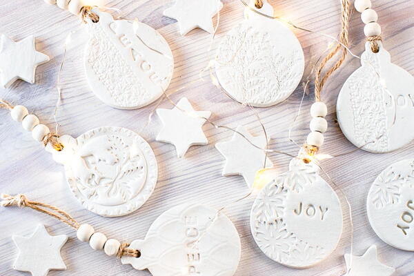 Air Dry Clay Ornaments