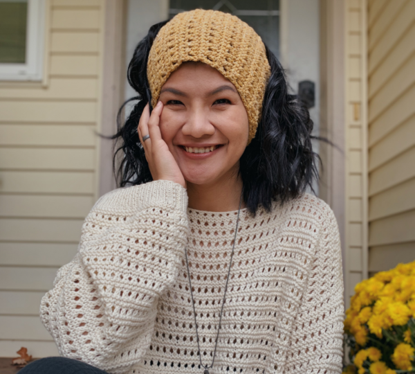 Crochet Twisted Headband