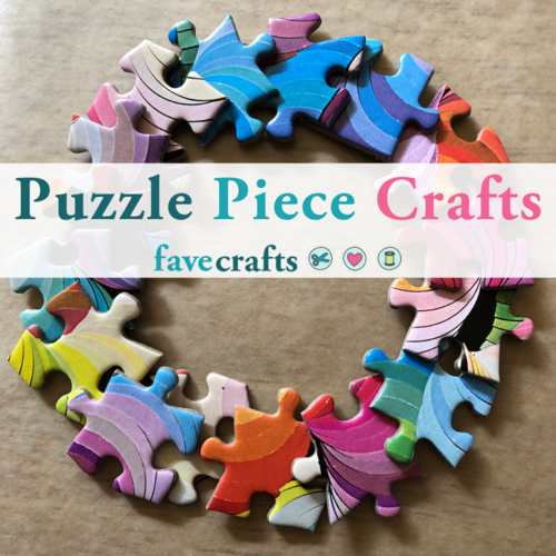 Puzzle Piece Crafts