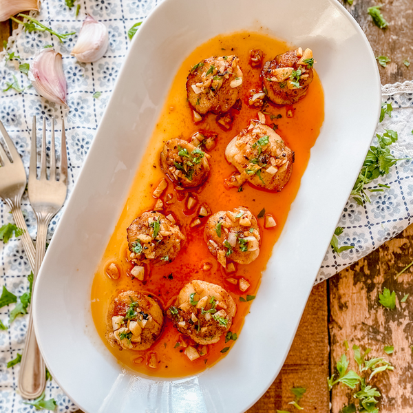 Spanish Garlic Scallops | So Good You Won´t Be Able To Resist