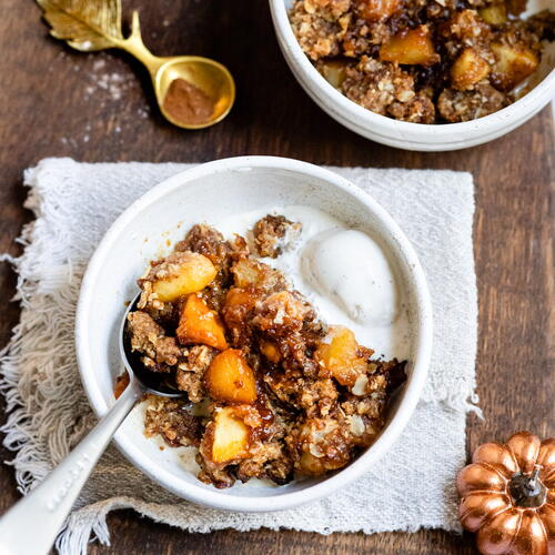 Apple And Pear Crumble