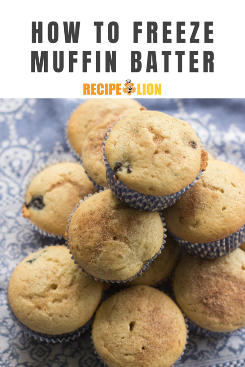 How to Freeze Muffin Batter