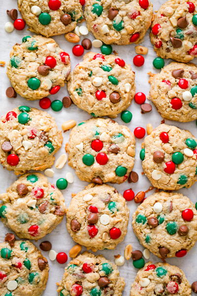 Christmas Cowboy Cookies