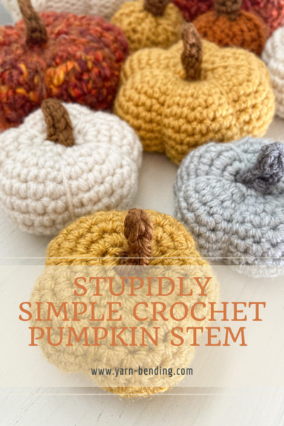 Stupidly Simple Pumpkin Stem Pattern 