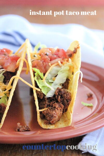 Pressure Cooker Taco Meat