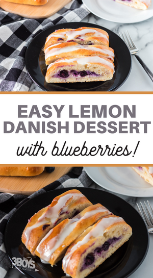 Flavorful Lemon Blueberry Danish Recipe