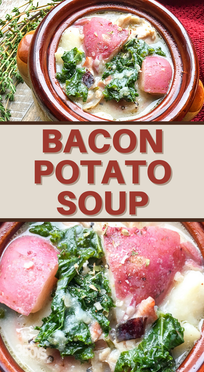 Chunky Bacon Potato Soup Recipe