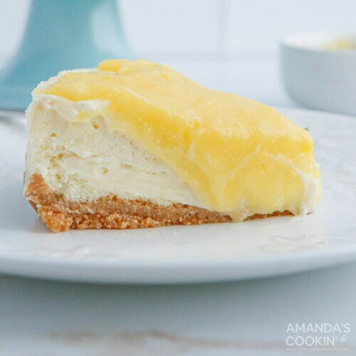 Instant Pot Lemon Curd Cheesecake