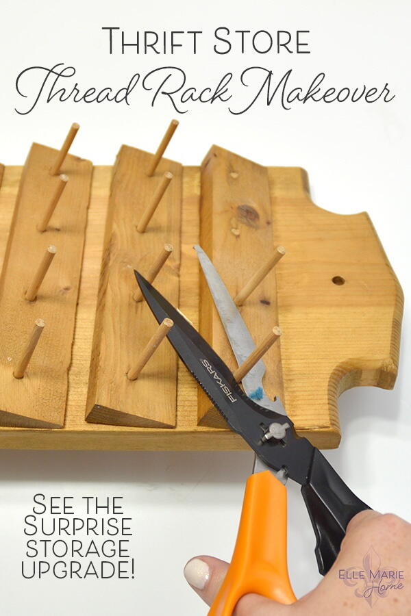 Thread Rack Makeover | AllFreeSewing.com