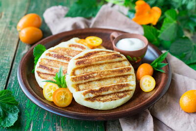 Easy Cottage Cheese Pancakes