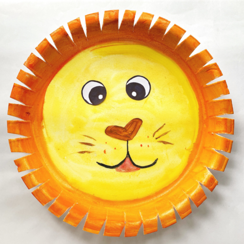 Paper Plate Lion Craft | AllFreeKidsCrafts.com