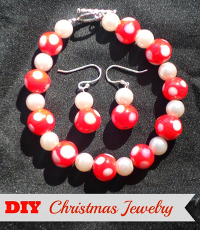 Diy Christmas Jewelry Or Handmade Christmas Gifts - Christmas Bling!