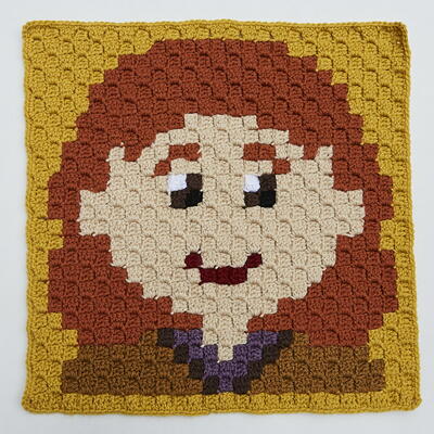 Molly Weasley C2c Crochet Pattern