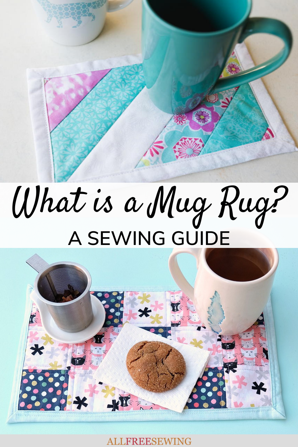 What is a Mug Rug? (+ Free Mug Rug Patterns) | AllFreeSewing.com what-is-a-mug-rug-free-mug-rug-patterns-allfreesewing-com