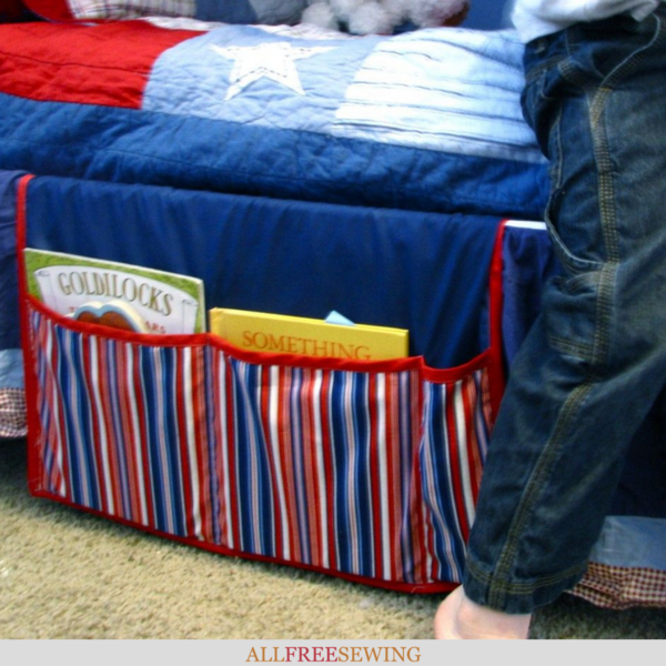 How to Make a Bedside Pocket Organizer