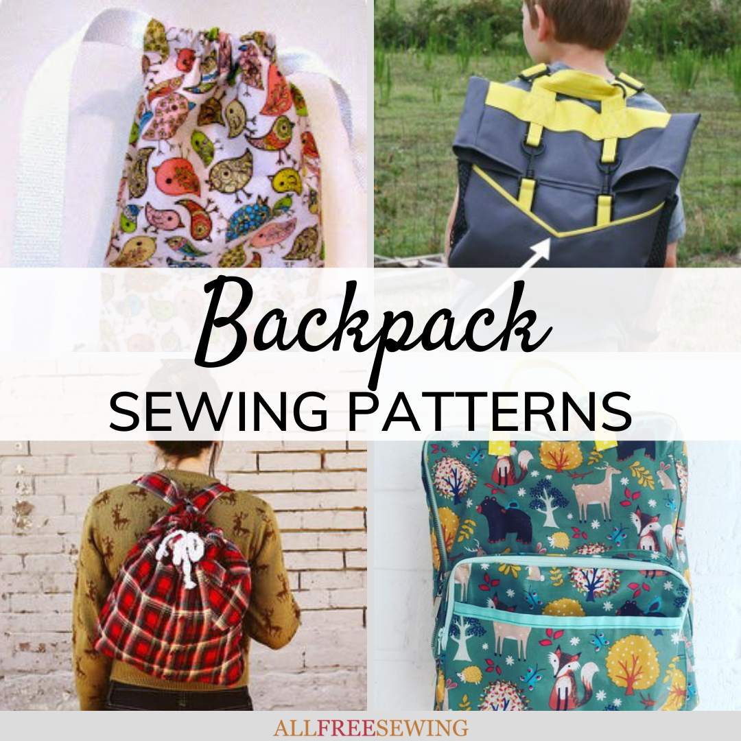 Convertible Backpack Sewing PDF Pattern