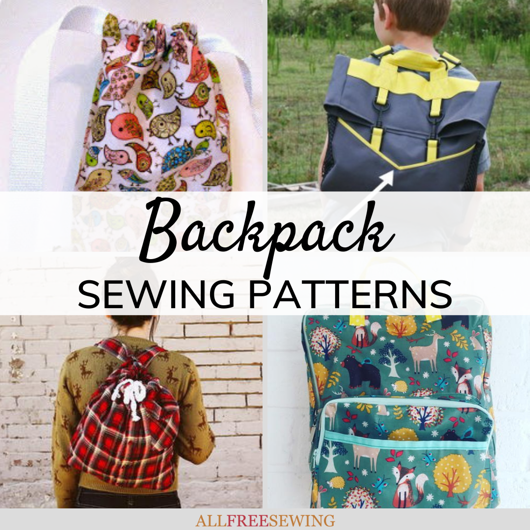 19+ Backpack Sewing Patterns | AllFreeSewing.com 19+ Backpack Sewing Patterns | AllFreeSewing.com