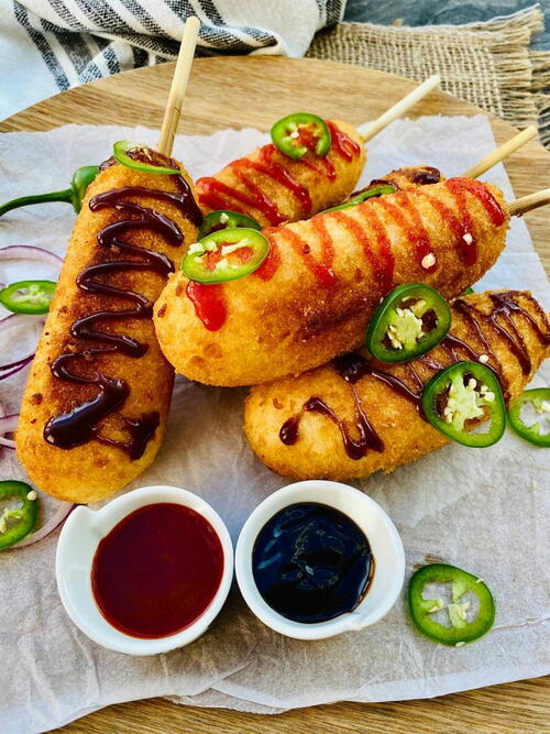 Korean Corn Dog Recipe