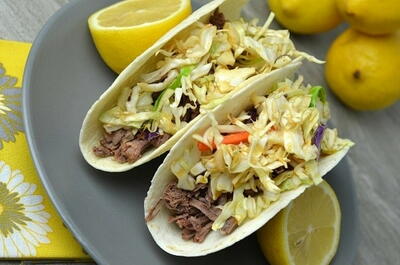Asian Tacos With An Amazing Flavor