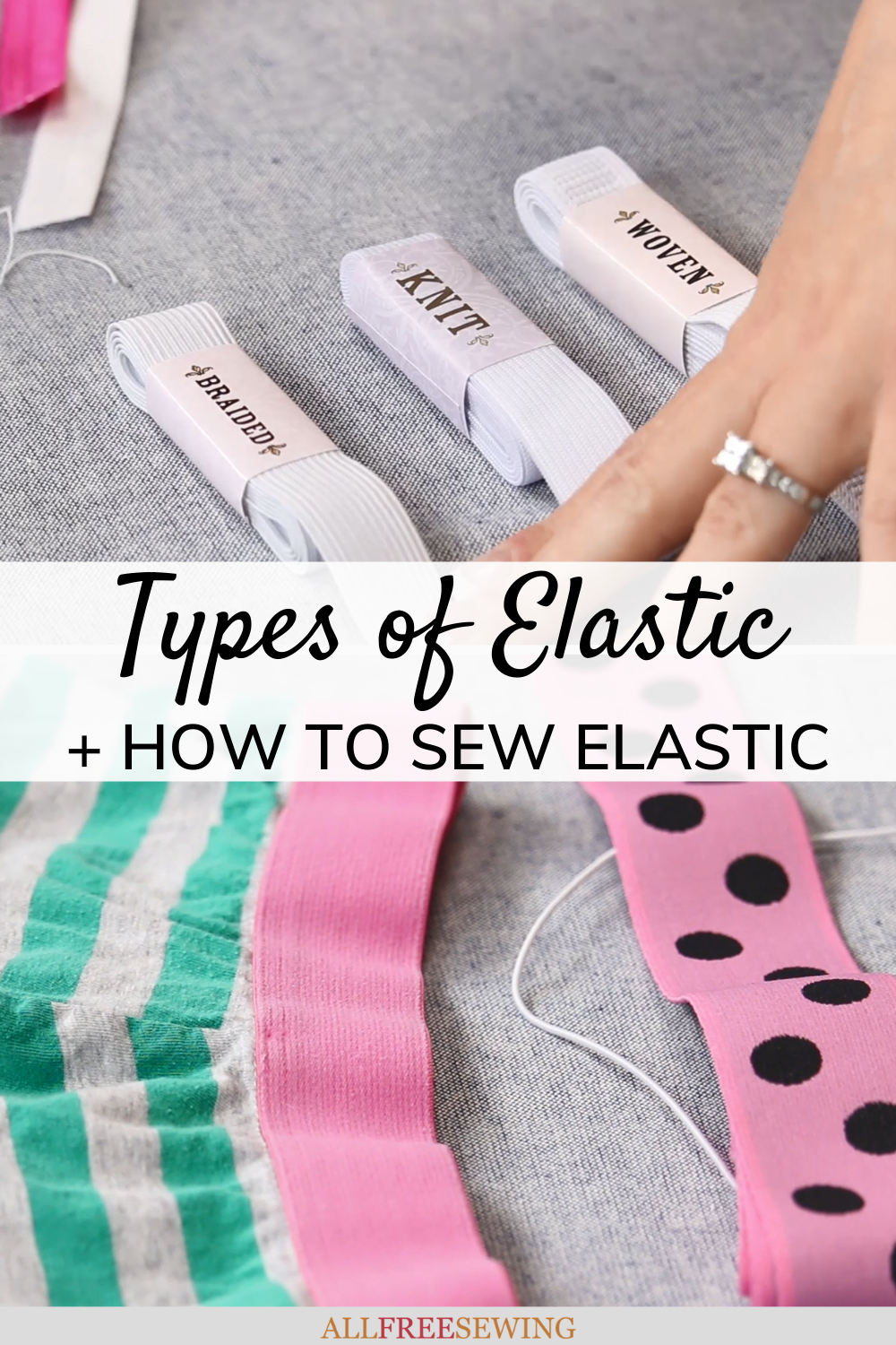 4 Types of Elastic and what they are used for - Sew n Sew