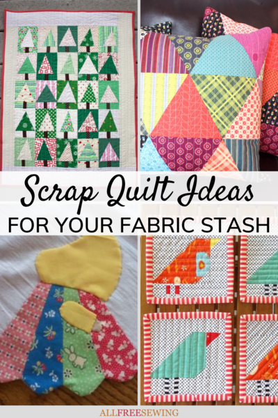 Linen stitch – Making Scrap Quilts from Stash