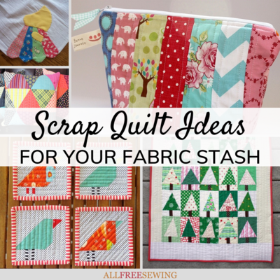 25+ Modern Scrap Quilt Patterns - Scrap Fabric Love