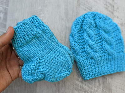 Newborn Knit Sock