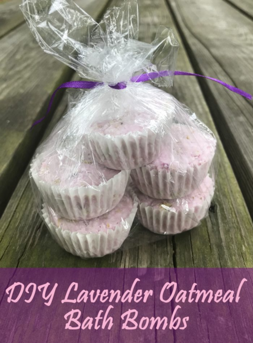 Diy Lavender Oatmeal Bath Bombs