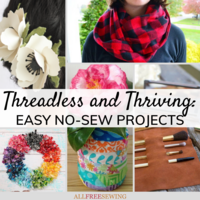 Threadless and Thriving: 30+ Easy No Sew Projects