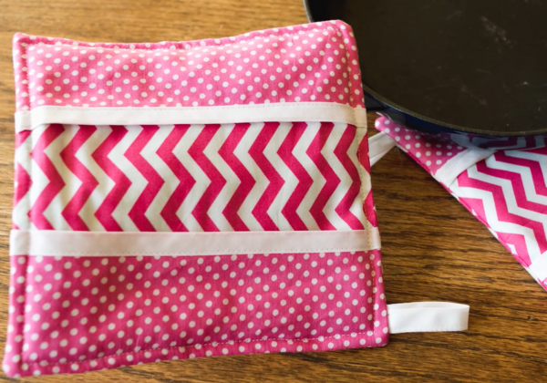 Cute and Easy Potholders to Sew (Video & Pic Tutorial