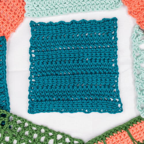 Linked Treble Crochet Stitch Tutorial 