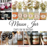 55+ Mason Jar Crafts for the Holidays