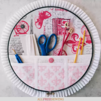 Embroidery Hoop Organizer (Video Tutorial)