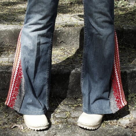 Clothing Refashion DIY Bell Bottoms