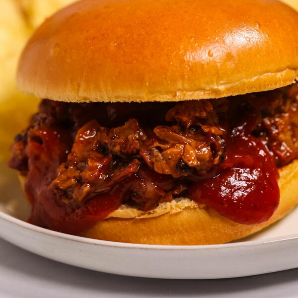 Chopped Brisket Sandwich