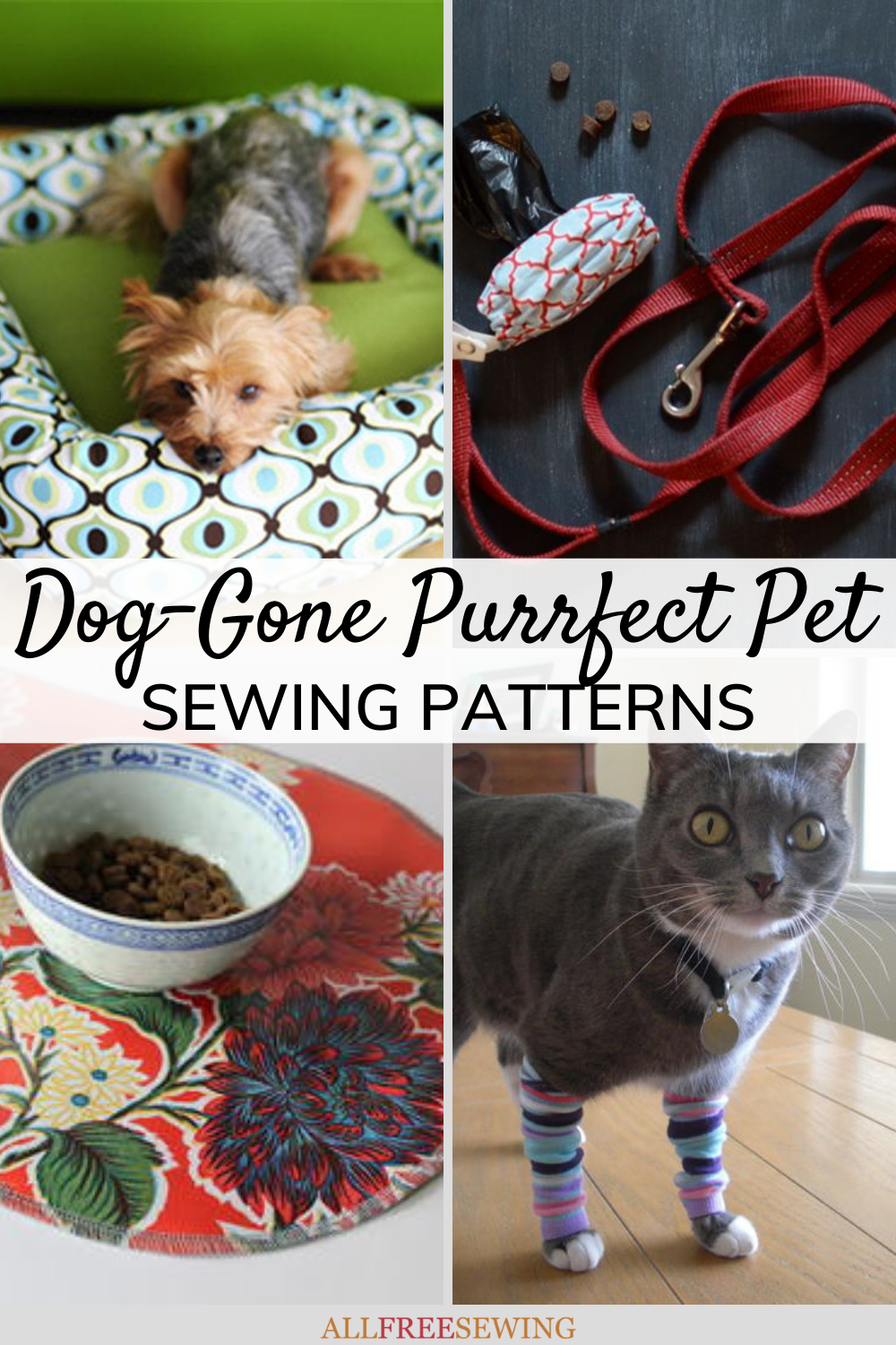 16 Pet Sewing Patterns (That Are Dog-Gone Purrfect) | AllFreeSewing.com