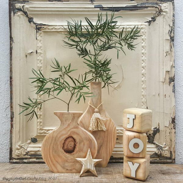 Easy Wooden Vases