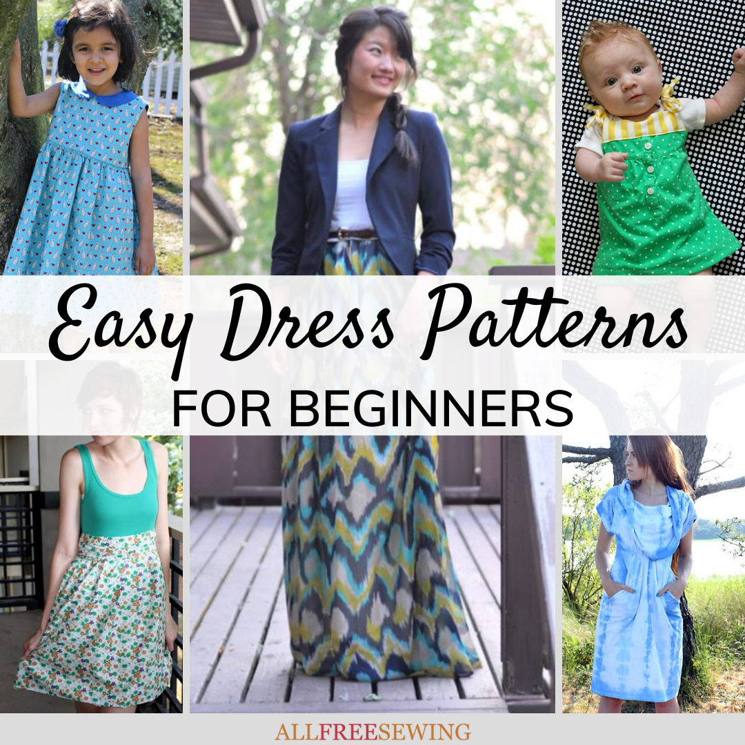 35 Easy Dress Patterns For Beginners