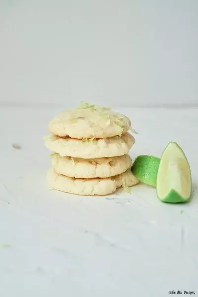 Tasty Key Lime Cake Mix Cookies