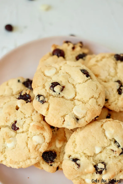 White Chocolate Cranberry Cookies