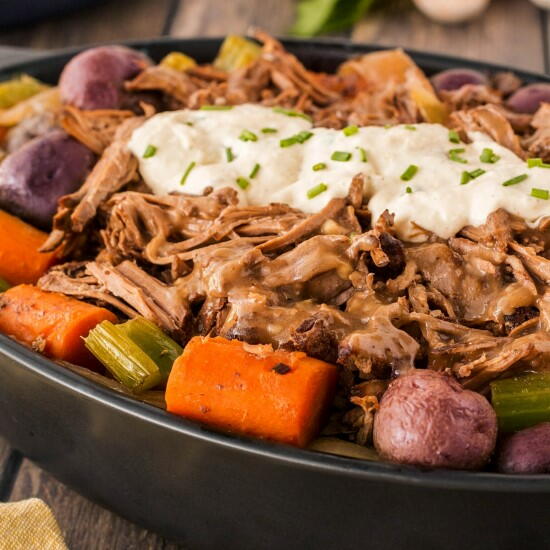 Slow Cooker Roast Beef With Potatoes And Carrots