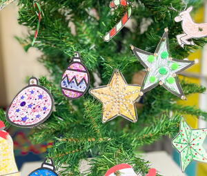 Printable Christmas Tree Ornaments 