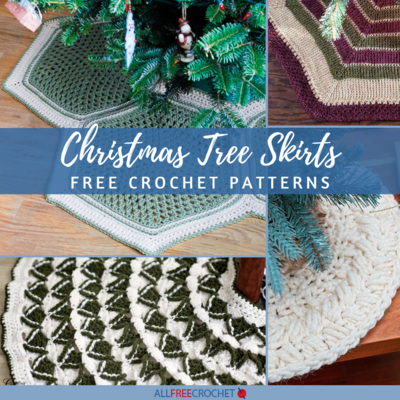 Free Crochet Christmas Tree Skirt Patterns