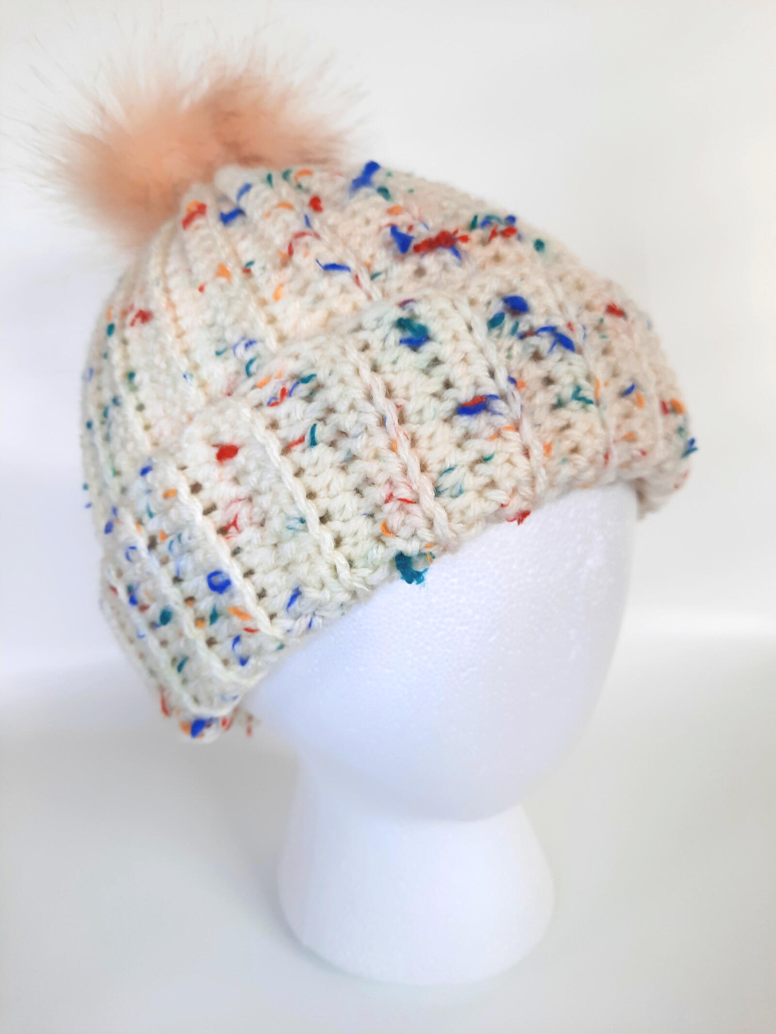 Totally Tweed Toque | AllFreeCrochet.com