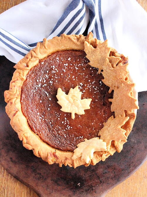 Salted Honey Pie