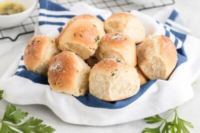 Homemade Garlic Parmesan Rolls