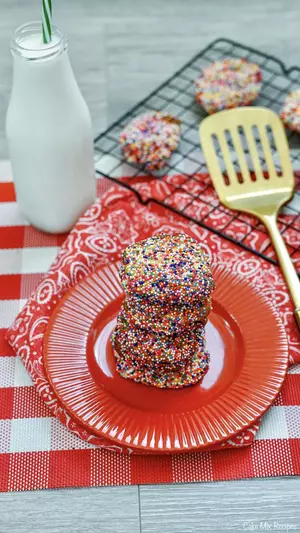 Cake Mix Air Fryer Cookies